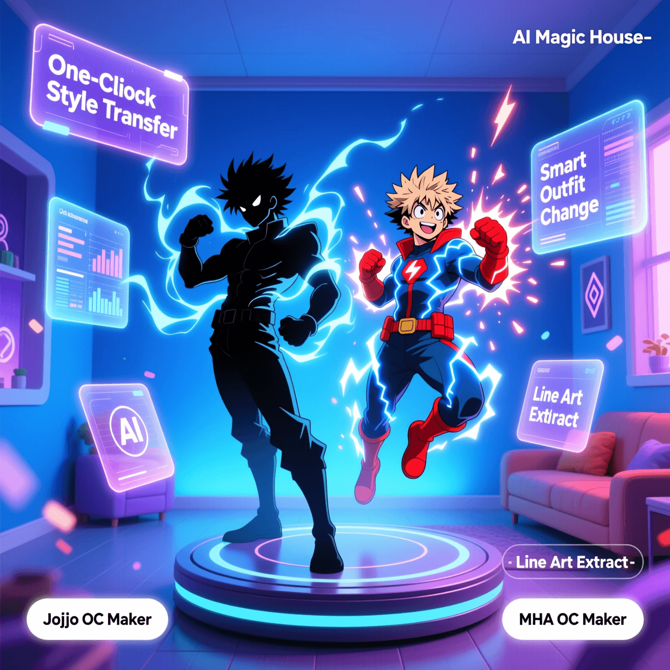 OC Maker - AI Magic House Tools - ocmaker.pro